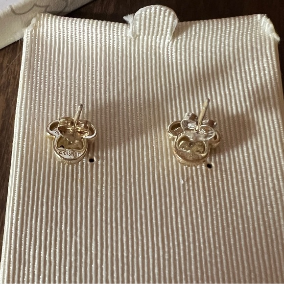 Disney Parks Sterling Silver 925 Mickey mouse ears Icon Post Earrings Gift Box - Picture 5 of 12
